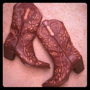 Dan Post cowboy boots.